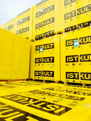 Газобетонные блоки Istkult Егорьевск D600 625х250х250 стеновые